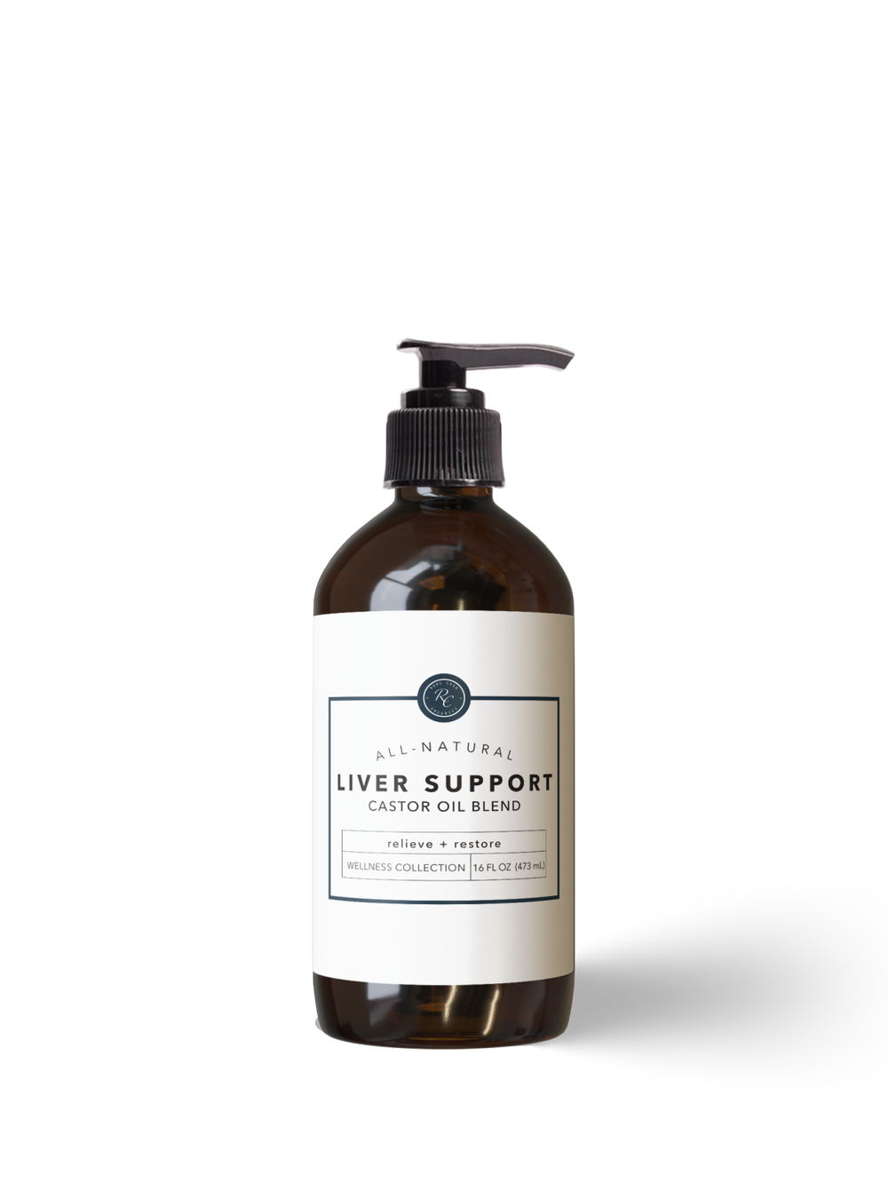 Rowe Casa Liver Support Castor Oil Blend 16 oz