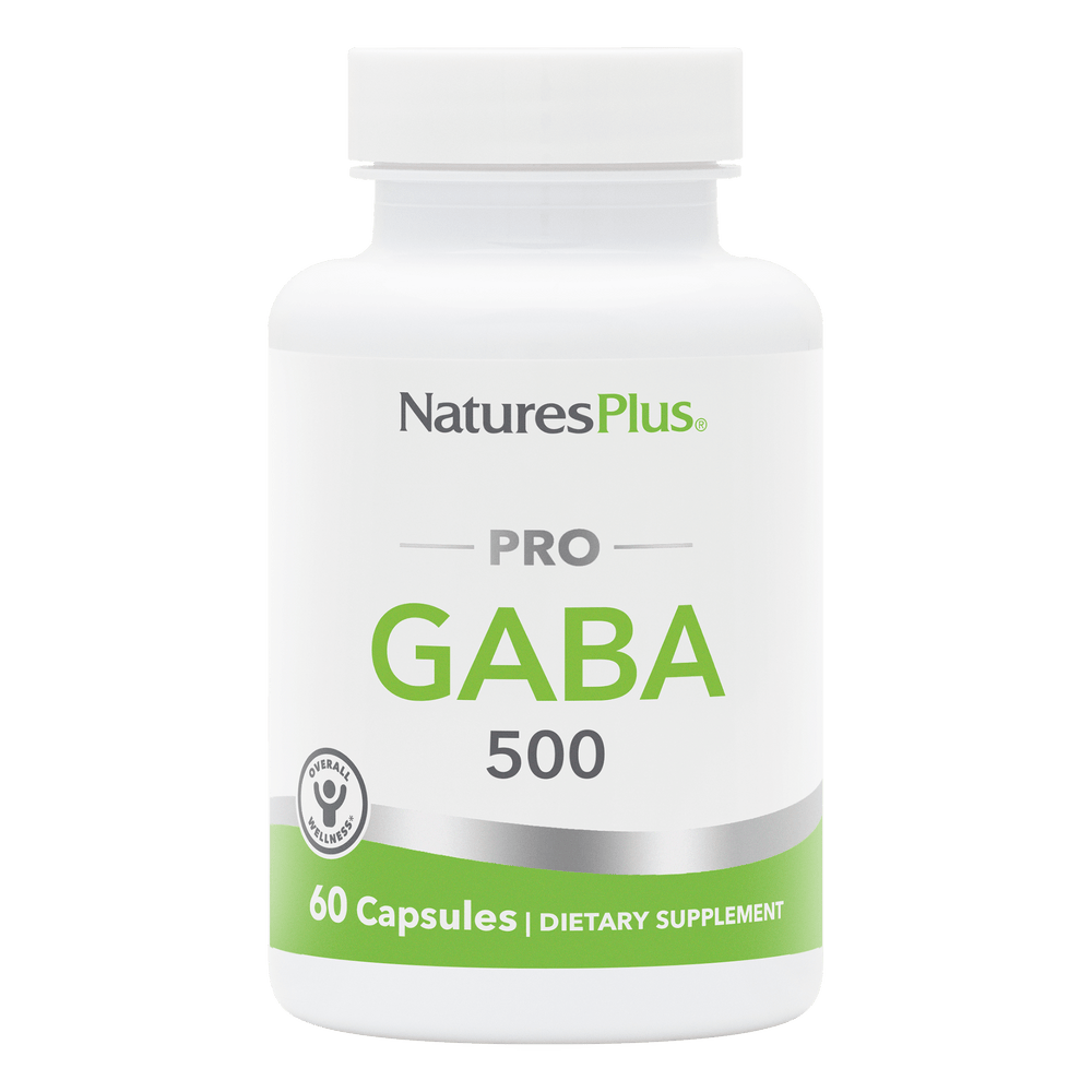 NaturesPlus PRO GABA 500 mg Capsule
