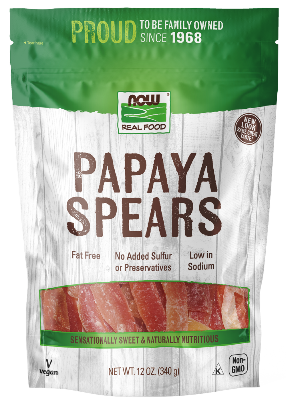 Now Foods Papaya Spears