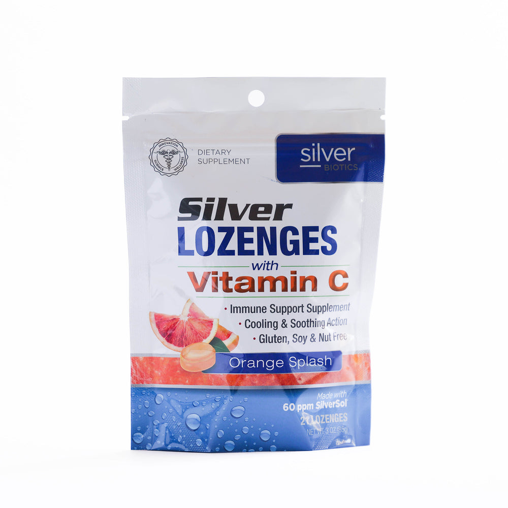 Silver Biotics Silver Lozenges with Vitamin C