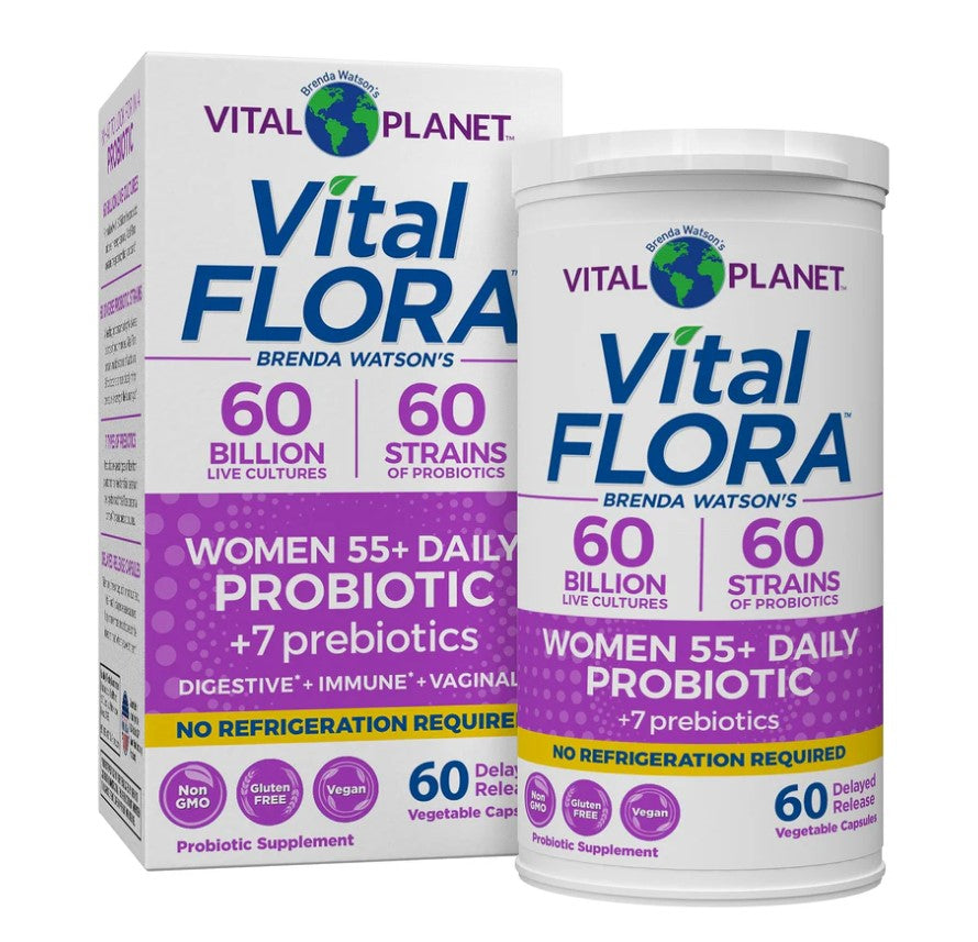 Vital Flora Women 55+ Shelf Stable 60ct