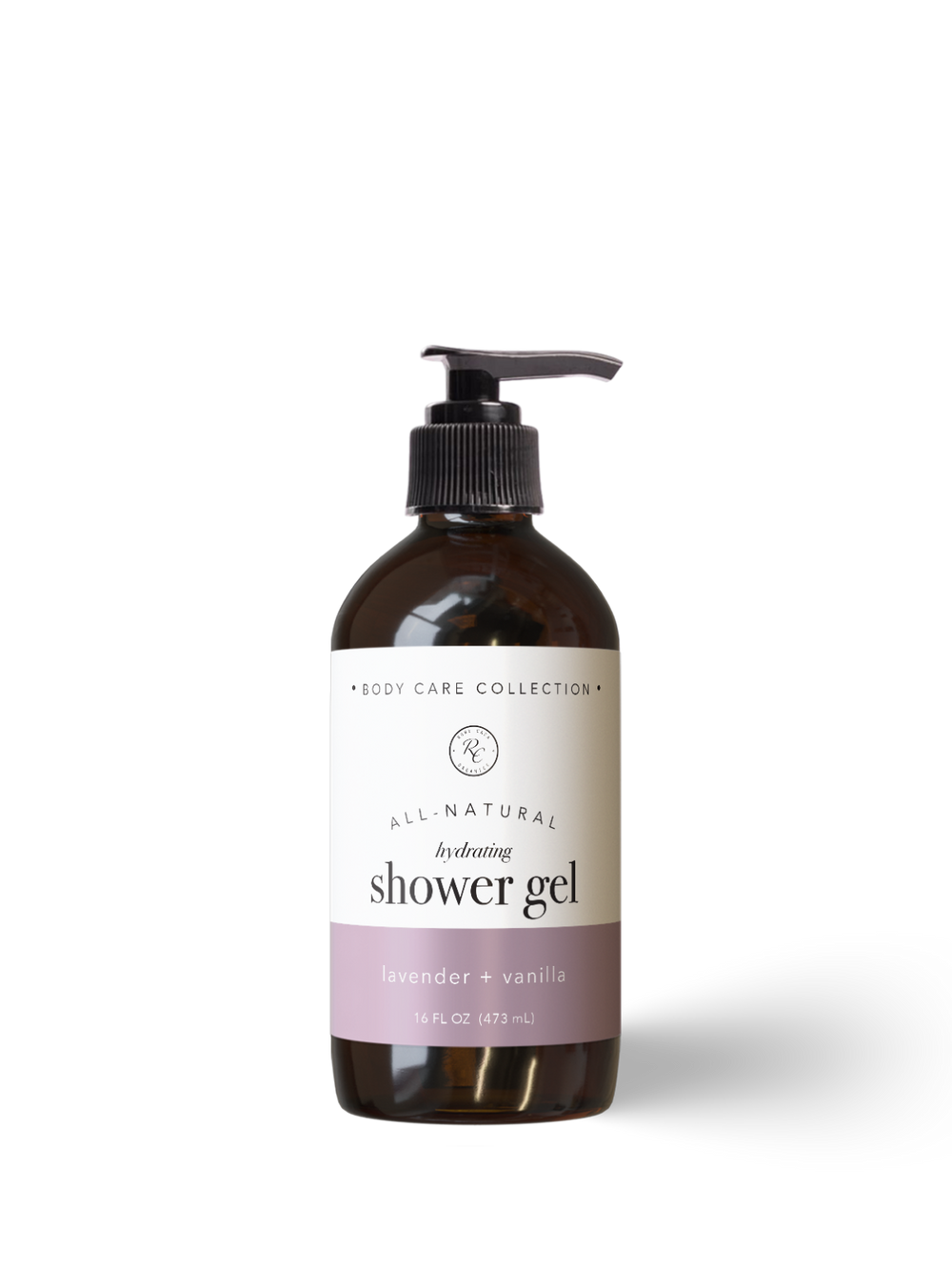 Rowe Casa Shower Gel 16 oz Lavender + Vanilla