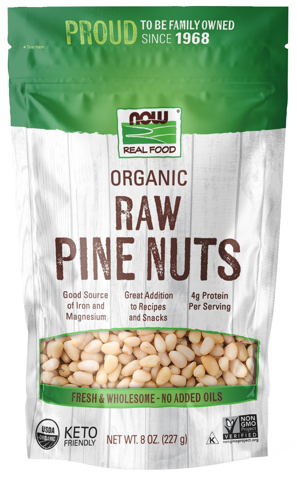 Now Foods Organic Pine Nuts