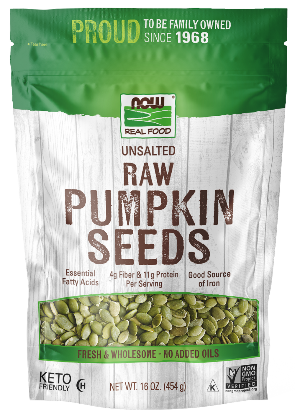 Now Foods Pumpkin Seed Raw