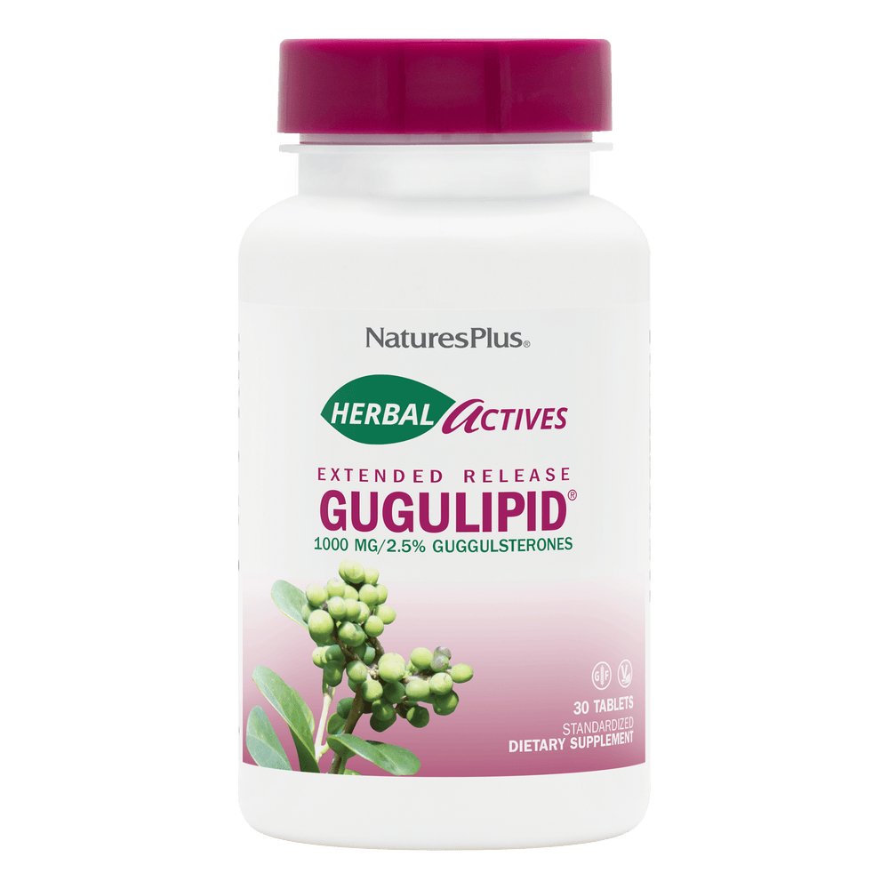 NaturesPlus Herbal Actives Gugulipid Extended Release Tablets