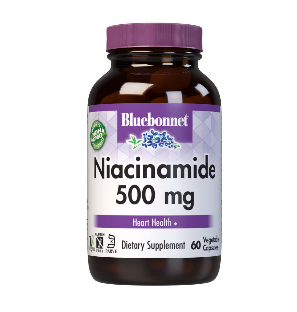 Bluebonnet Niacinamide Vit B4, front of bottle