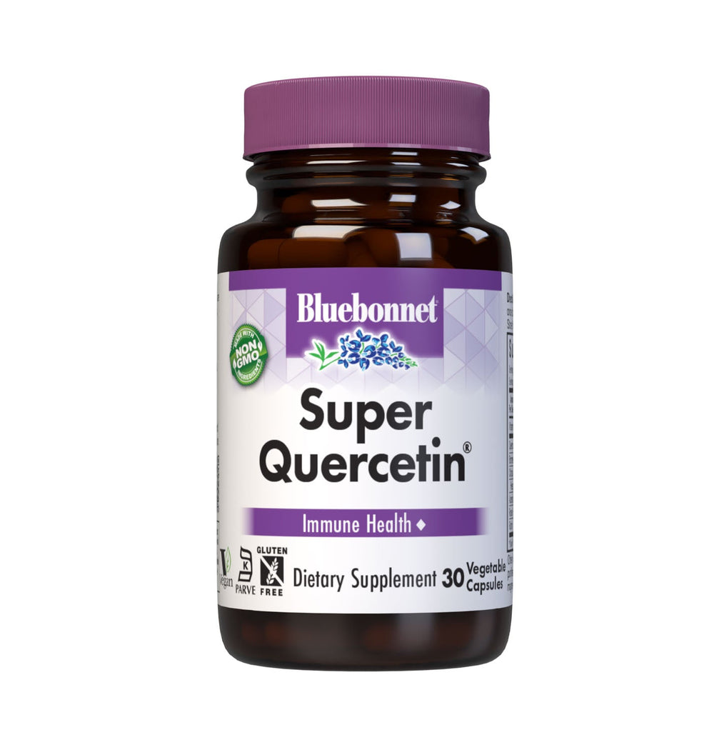 Bluebonnet Super Quercetin 500 mg, front of bottle