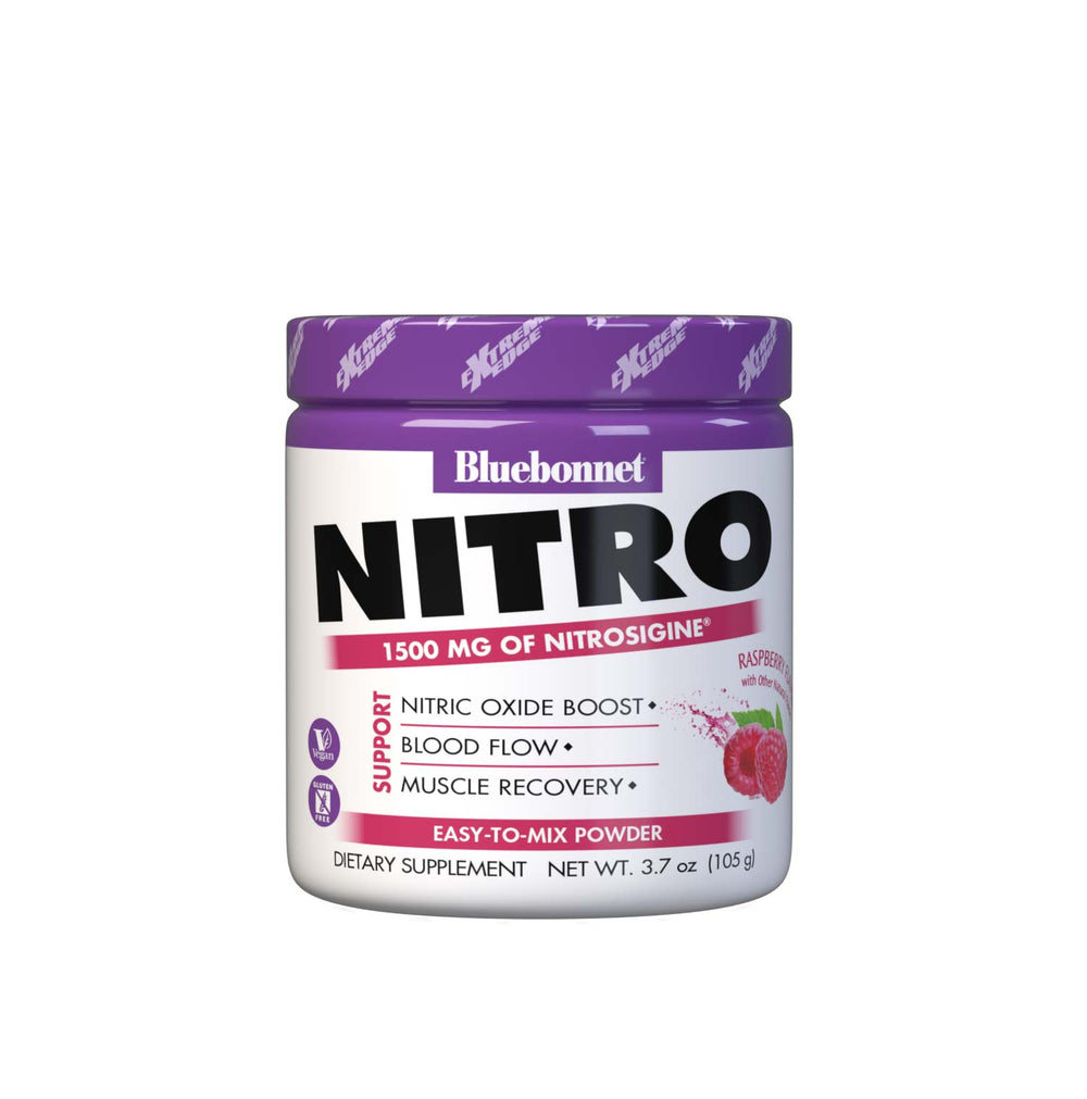 Bluebonnet Extreme Edge Nitro Raspberry, front of container