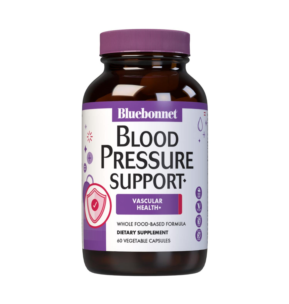Bluebonnet Targeted Choice Blood Pressure Support, front of bottle