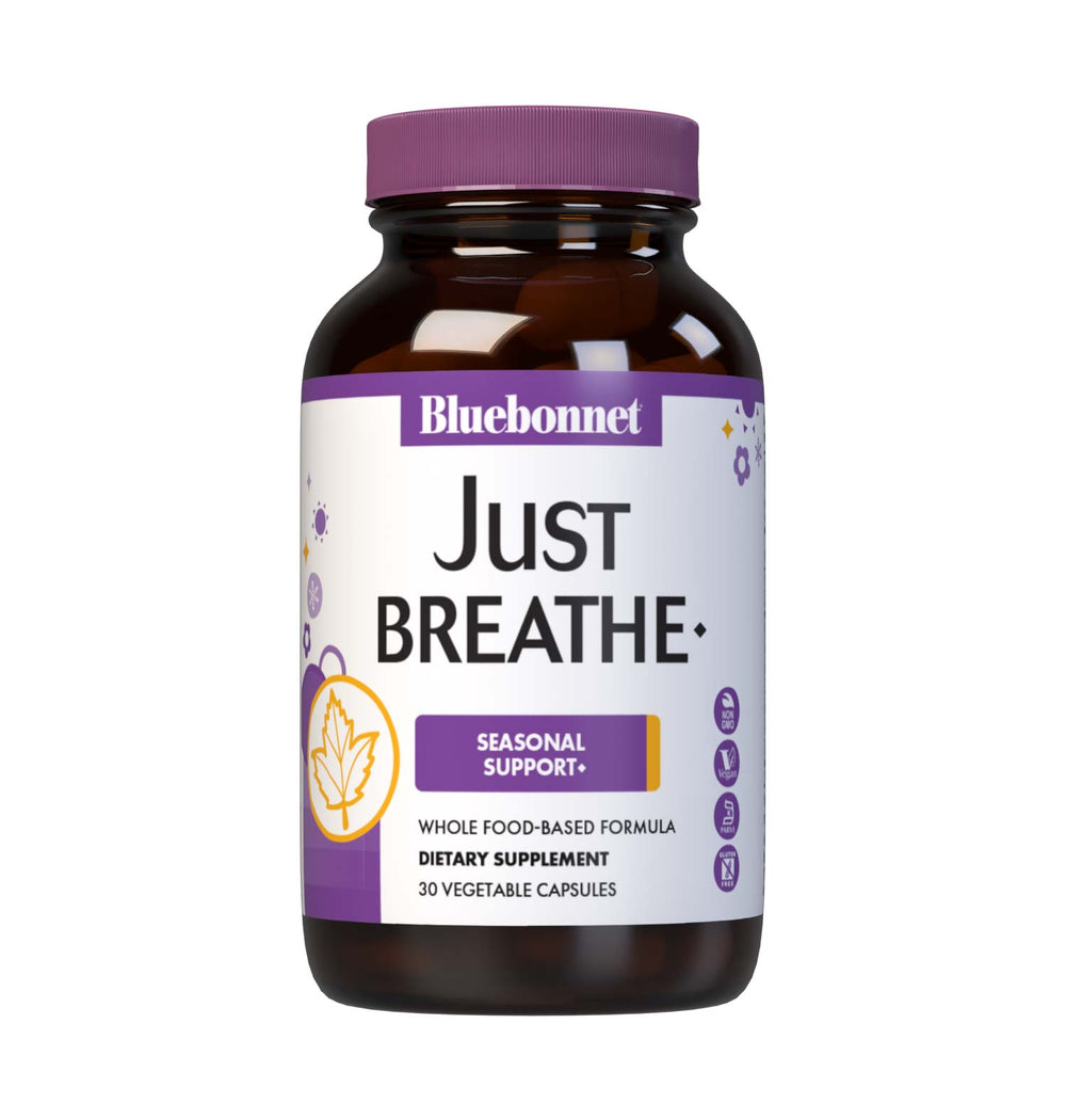 Bluebonnet Targeted Choice Just Breathe, front of bottle