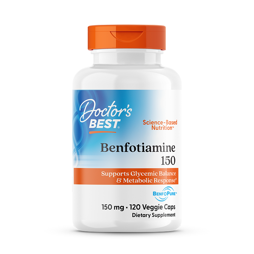 Doctor's Best Benfotiamine 150 mg 120 Veggie Caps