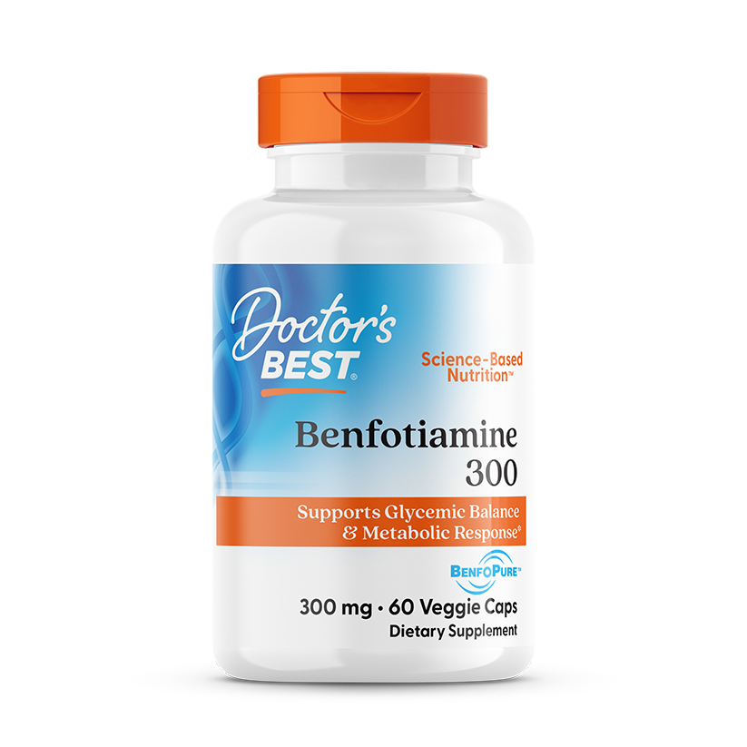 Doctor's Best Benfotiamine 300 mg 60 Veggie Caps