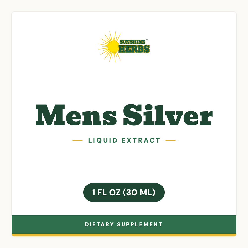 Mens Silver 1 FL OZ (30 ML)