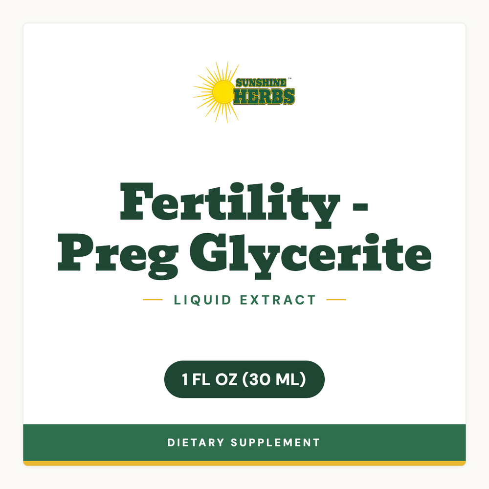 Fertility - Preg Glycerite 1 FL OZ (30 ML)