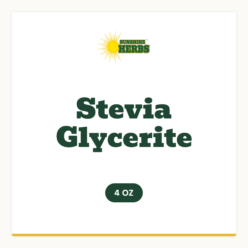 Stevia Glycerite 4 OZ