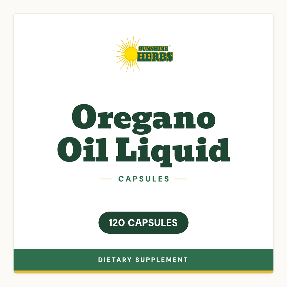 Oregano Oil Liquid 120 CAPSULES