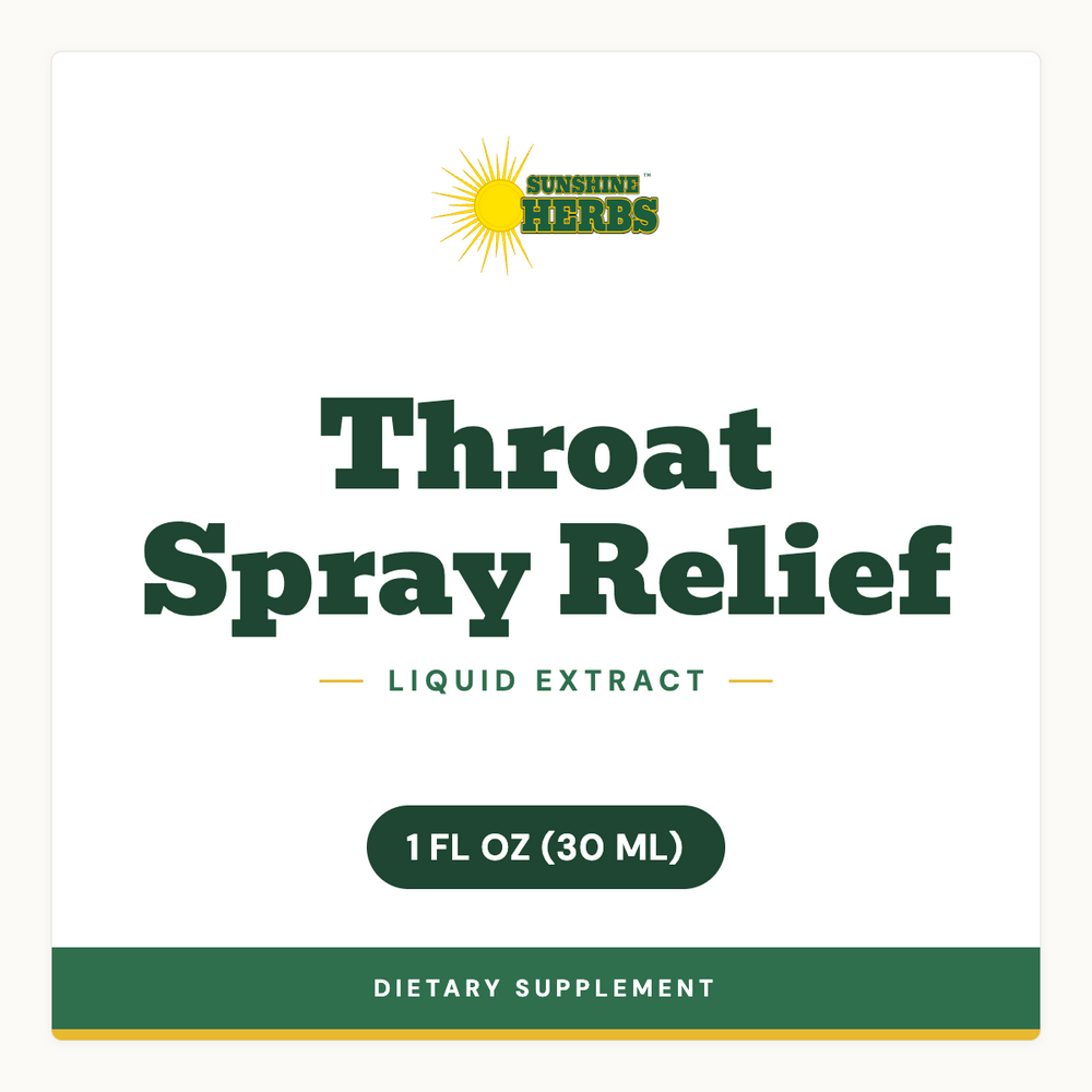 Throat Spray Relief 1 FL OZ (30 ML)
