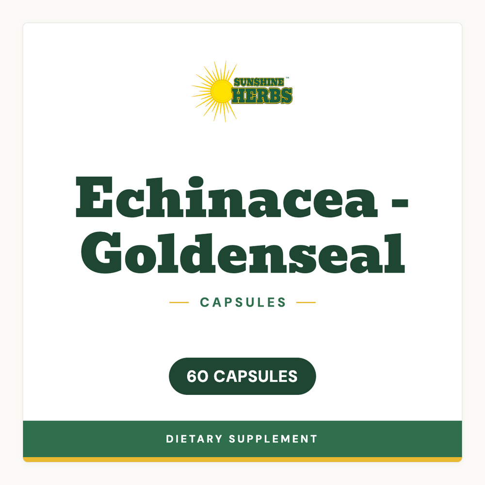 Echinacea - Goldenseal 60 CAPSULES