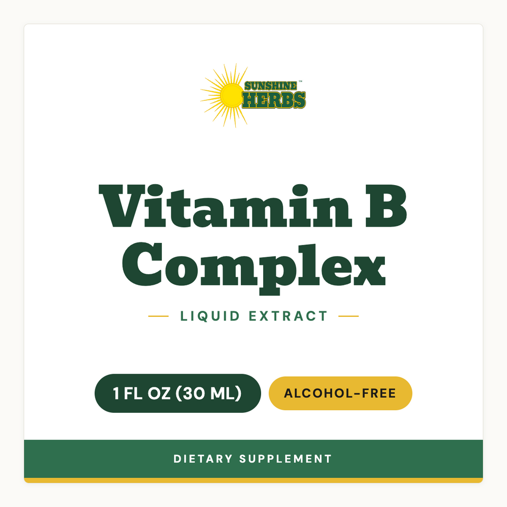 Vitamin B Complex 1 FL OZ (30 ML)