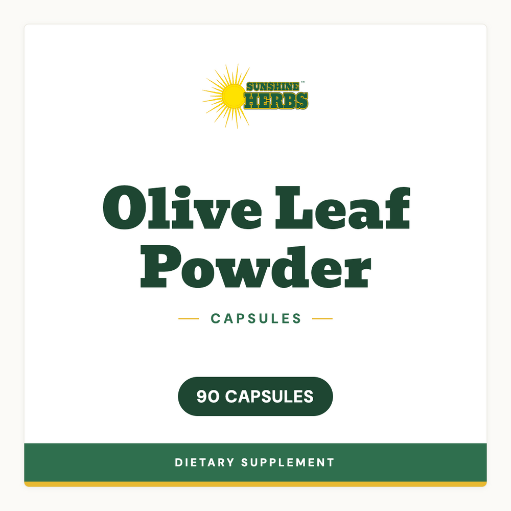 Olive Leaf Powder 90 CAPSULES