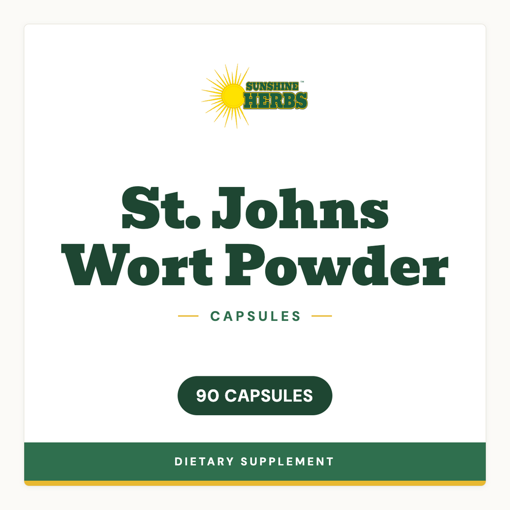 St. Johns Wort Powder 90 CAPSULES