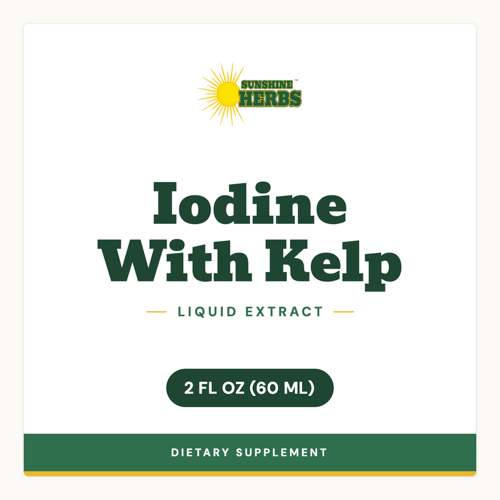 Iodine With Kelp 2 FL OZ (60 ML)