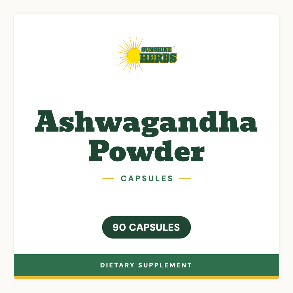 Ashwagandha Powder 90 CAPSULES