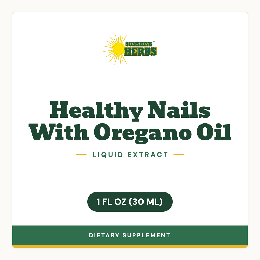 Healthy Nails With Oregano Oil 1 FL OZ (30 ML)