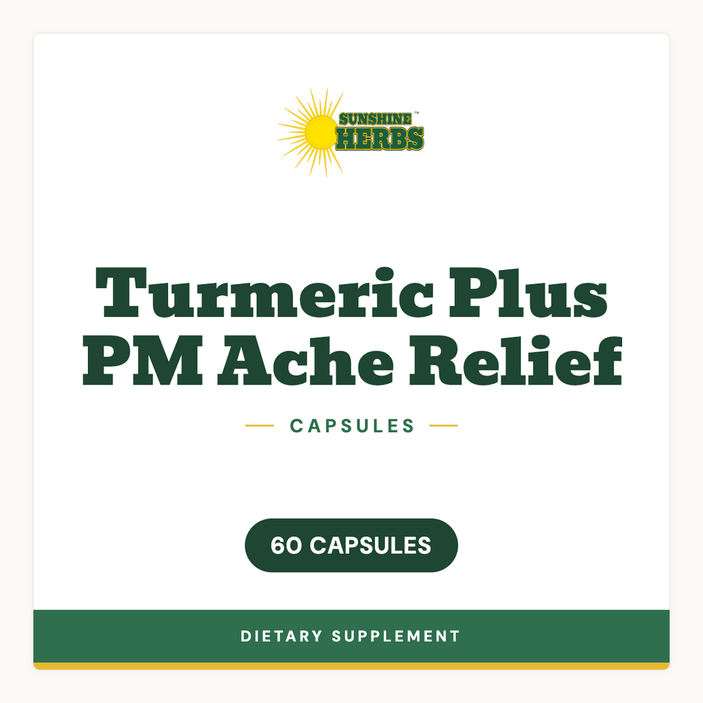Turmeric Plus PM Ache Relief 60 CAPSULES