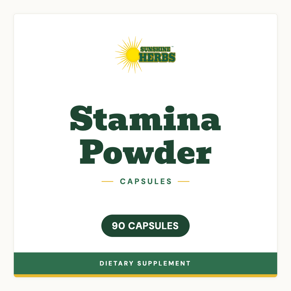 Stamina Powder 90 CAPSULES