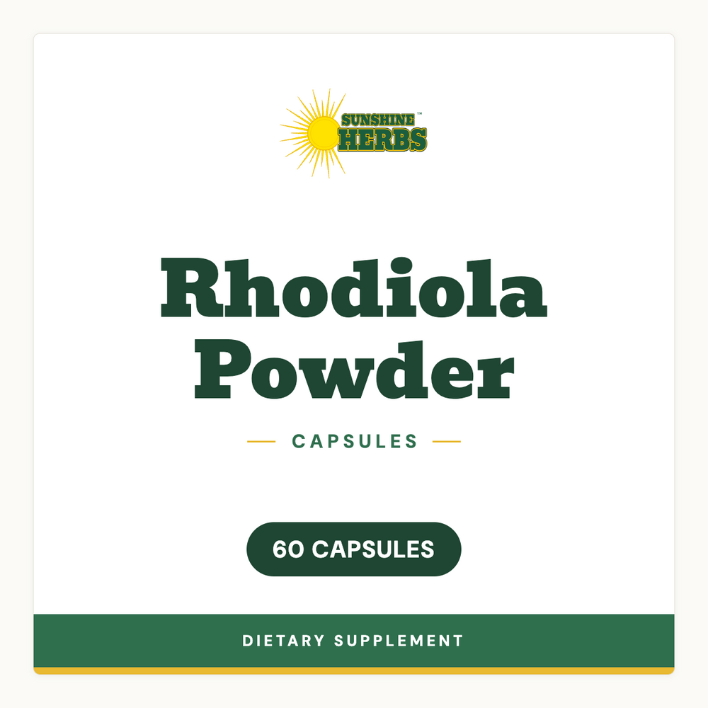 Rhodiola Powder 60 CAPSULES