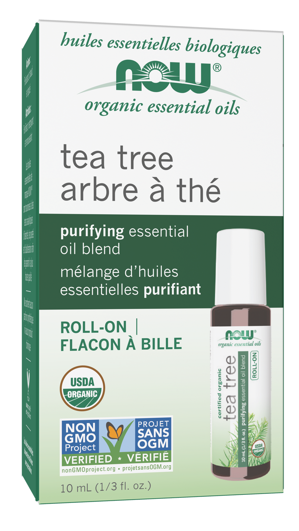 Now Foods Organic Tea Tree Essential Oil RollOn