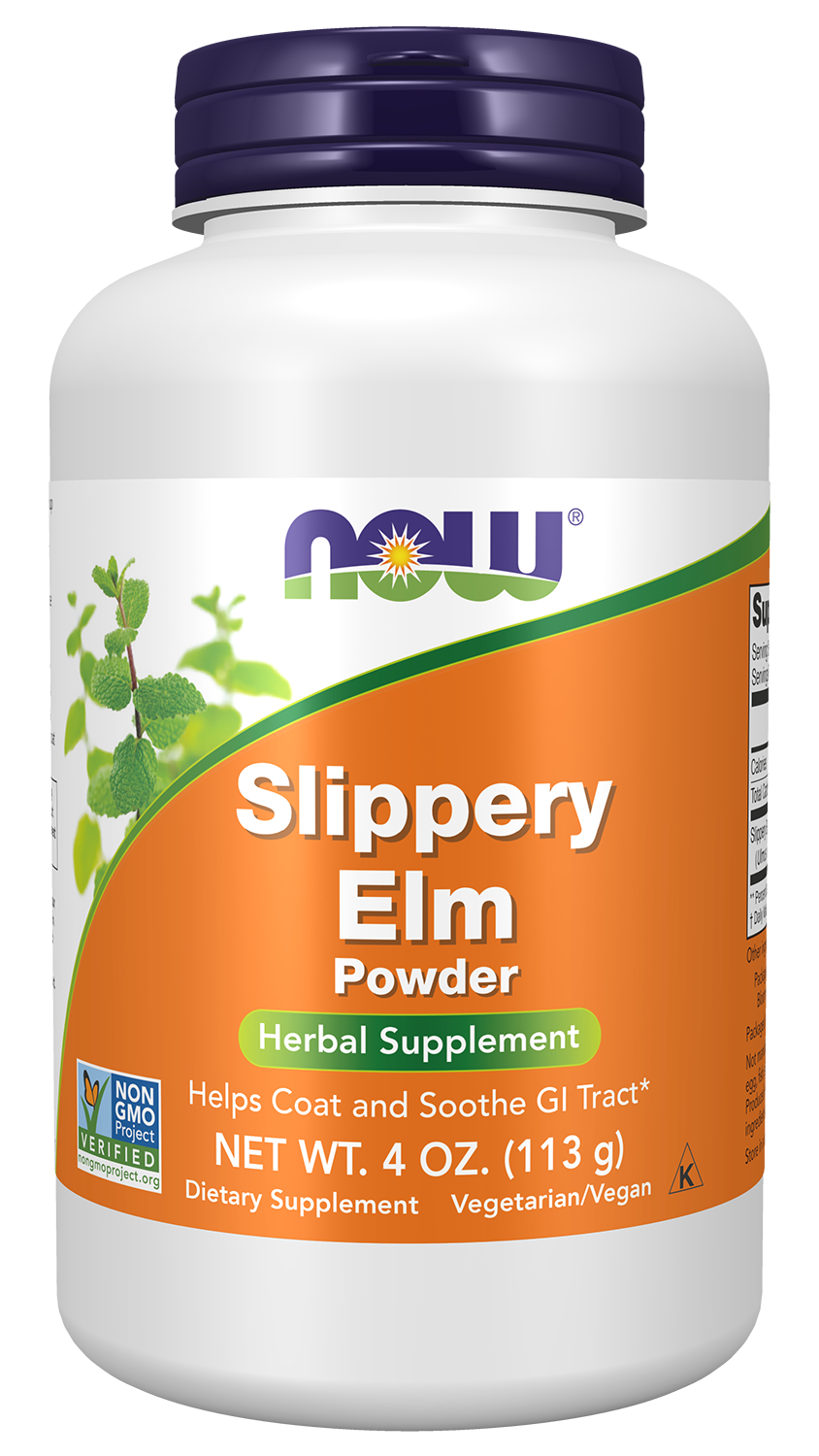 NOW Foods Slippery Elm Powder - 4 oz.