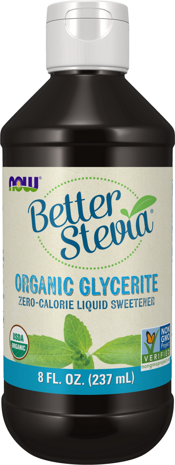 NOW Foods BetterStevia Liquid, Organic Glycerite - 8 fl. oz.