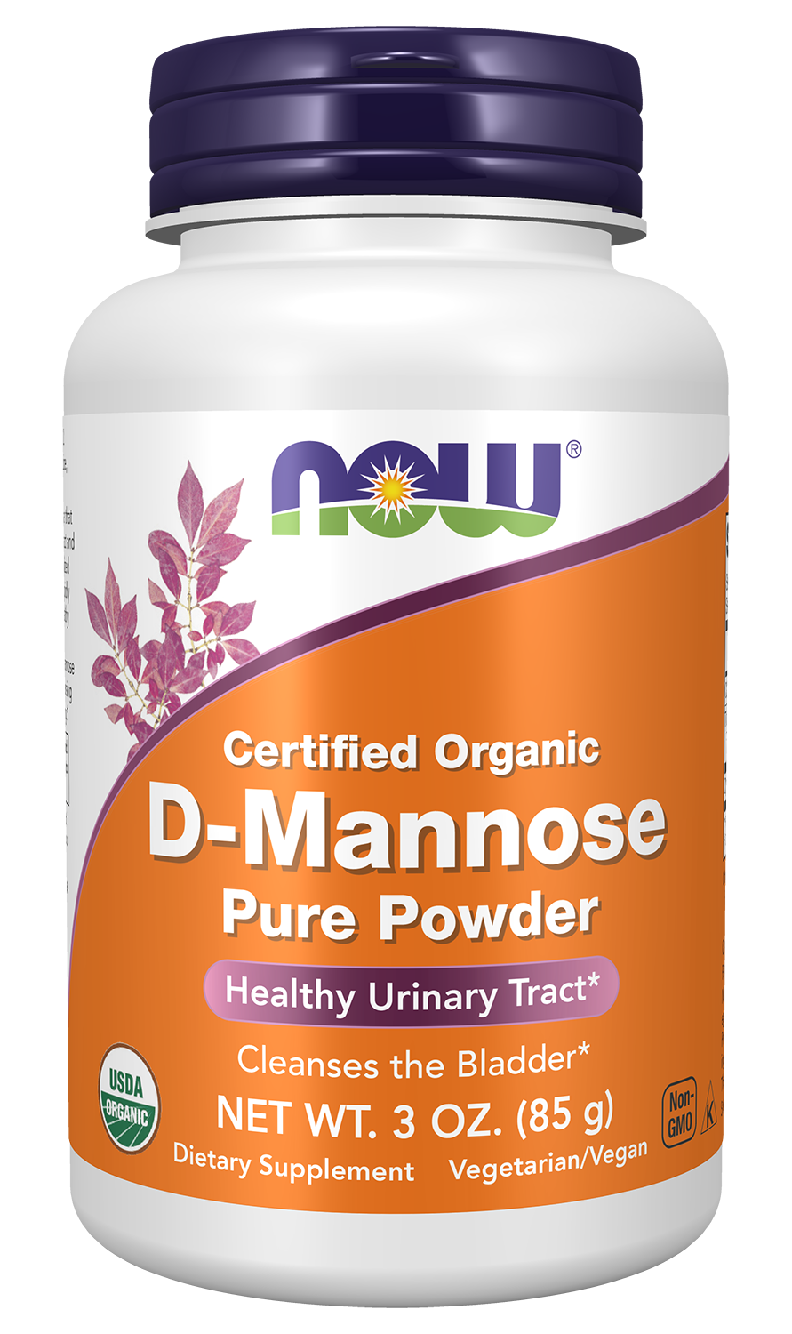 NOW Foods D-Mannose, Pure Powder - 3 oz.