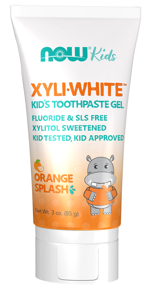 Now Foods Xyliwhite Orange Splash Kids Toothpaste Gel