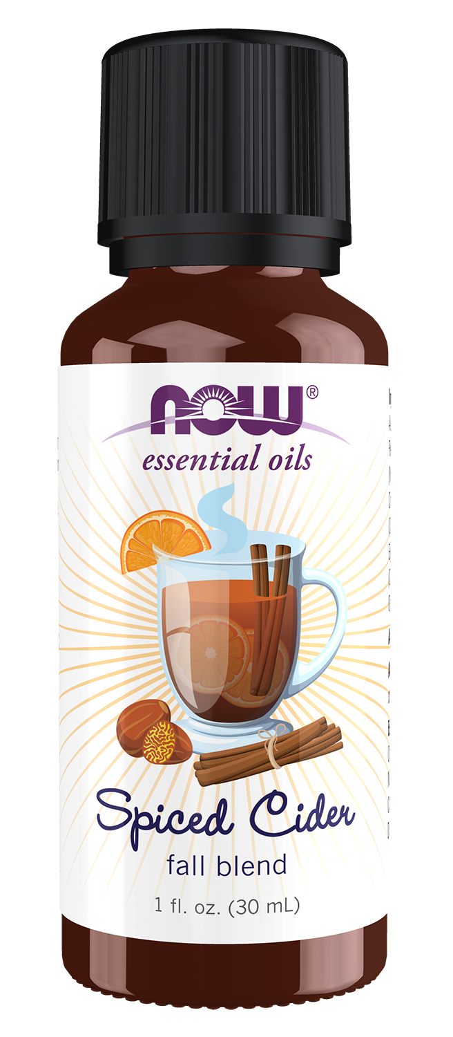 NOW Foods Spiced Cider Fall Oil Blend - 1 fl. oz.