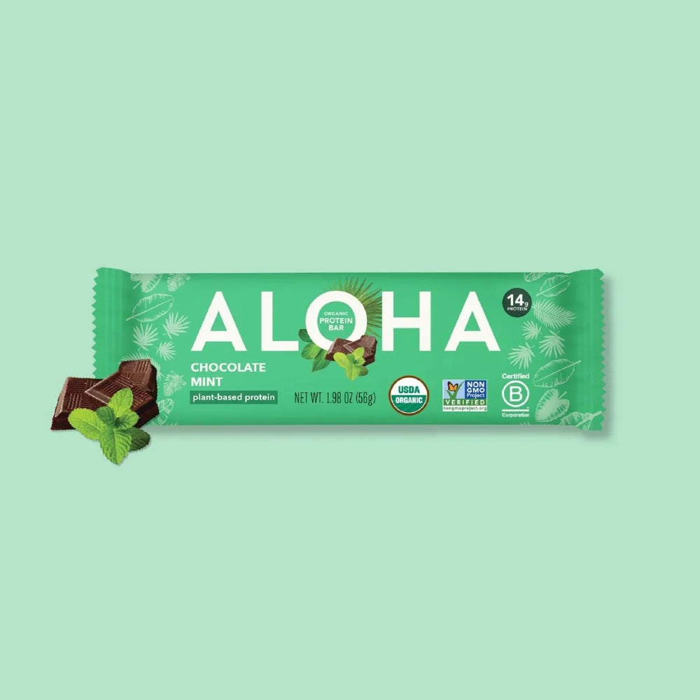 Aloha Chocolate Mint Protein Bar