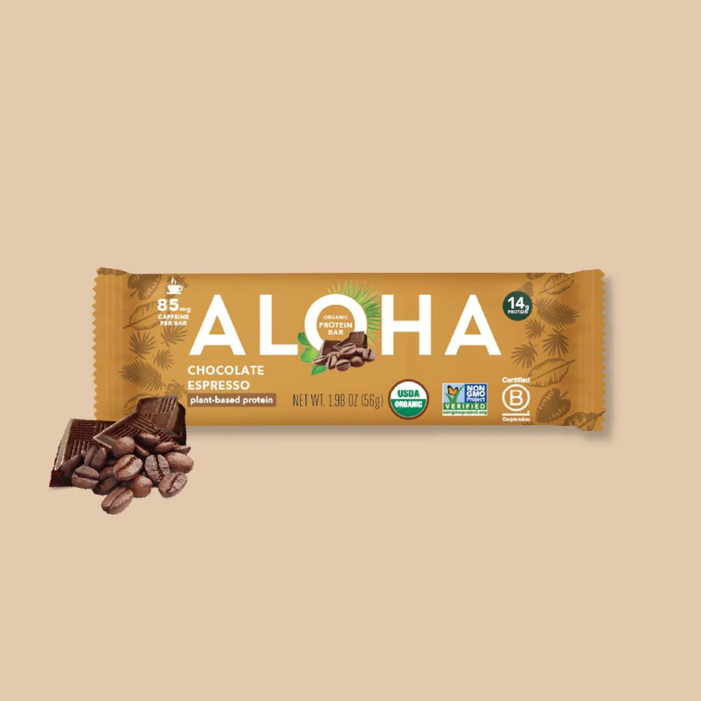 Aloha Chocolate Espresso Protein Bar