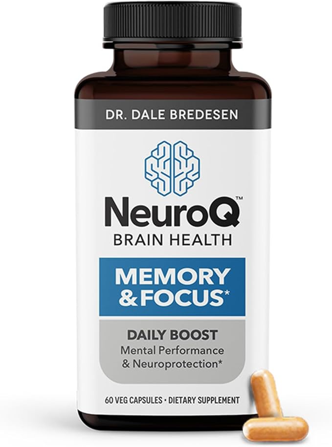 NeuroQ Memory & Focus, 60 Veg Capsules