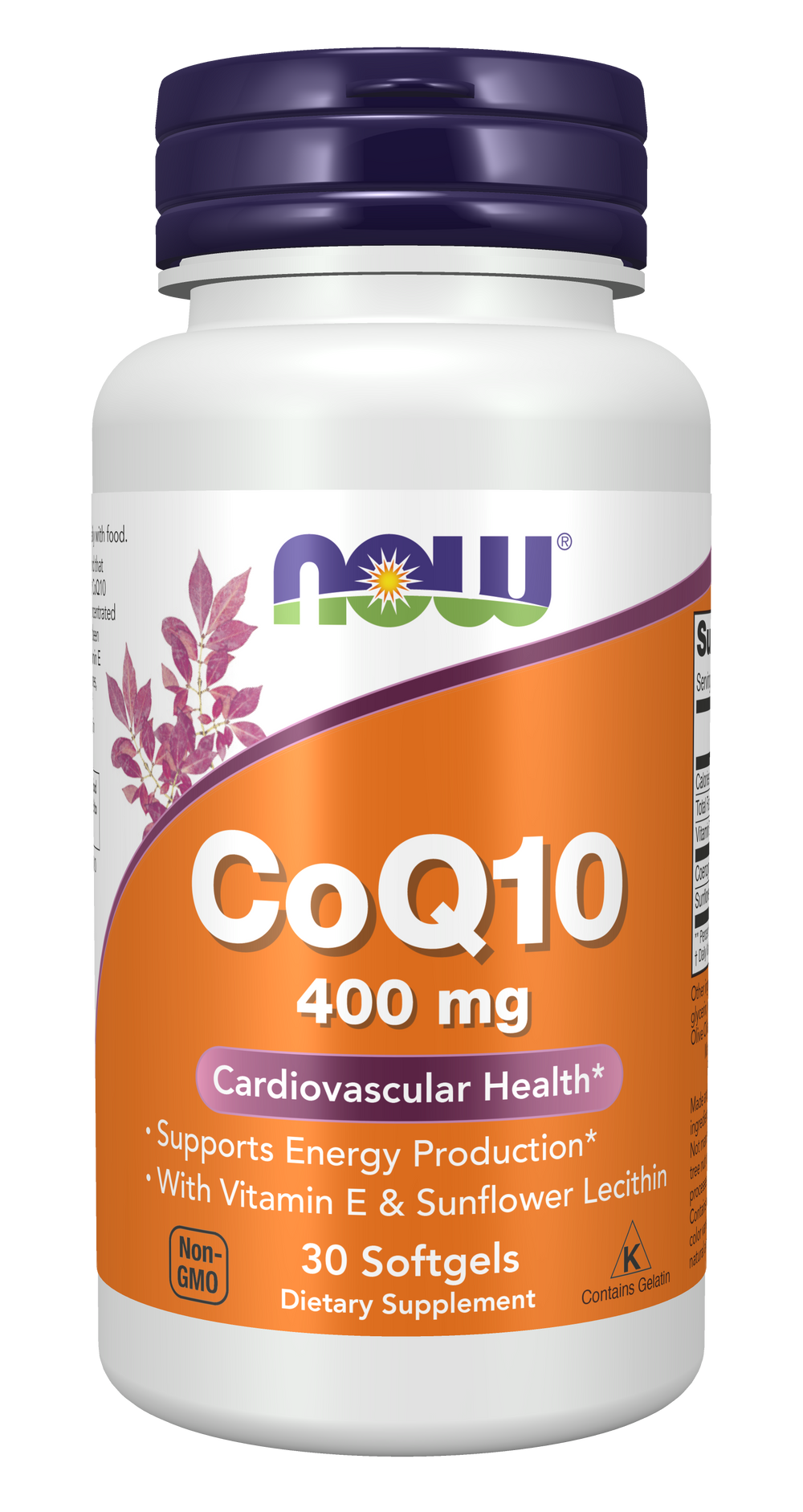 NOW Foods CoQ10 400 mg - 30 Softgels