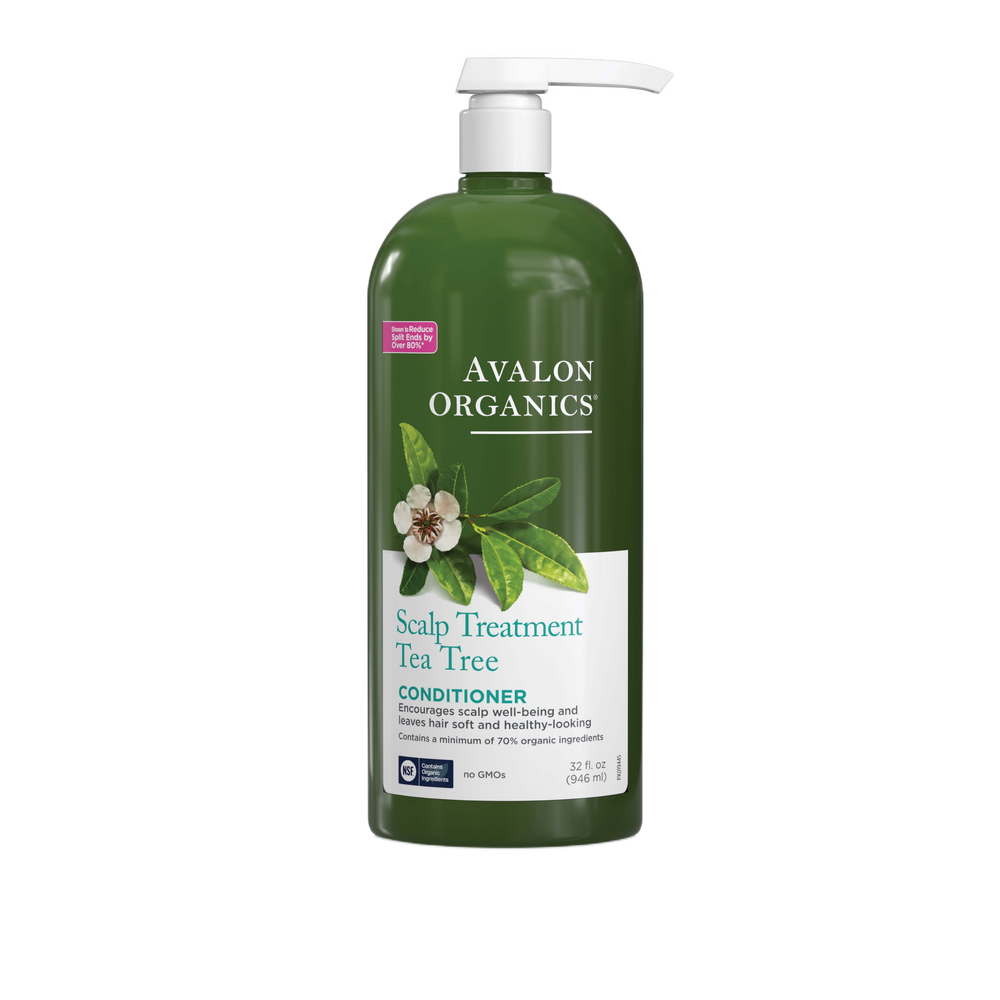 Avalon Organics Scalp Treatment Tea Tree Conditioner 32 oz