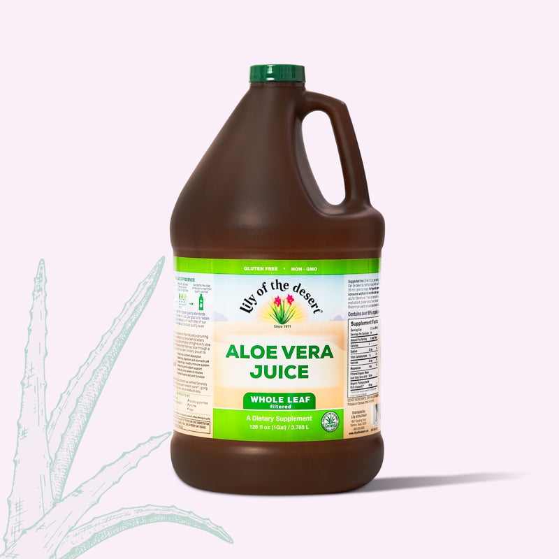 Lily of the Desert Whole Leaf Aloe Vera Juice 128 oz