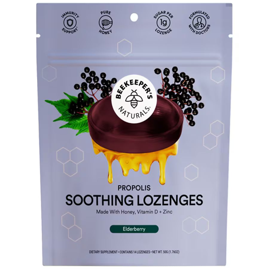 B. Soothed Elderberry Lozenges
