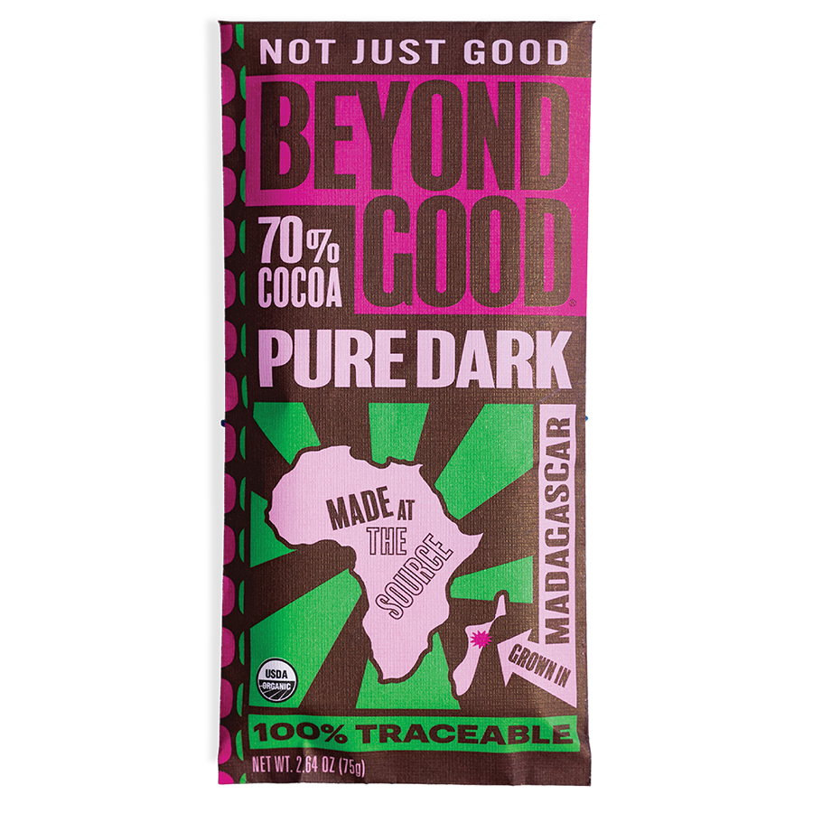 Beyond Good 70% Madagascar Pure Dark Chocolate