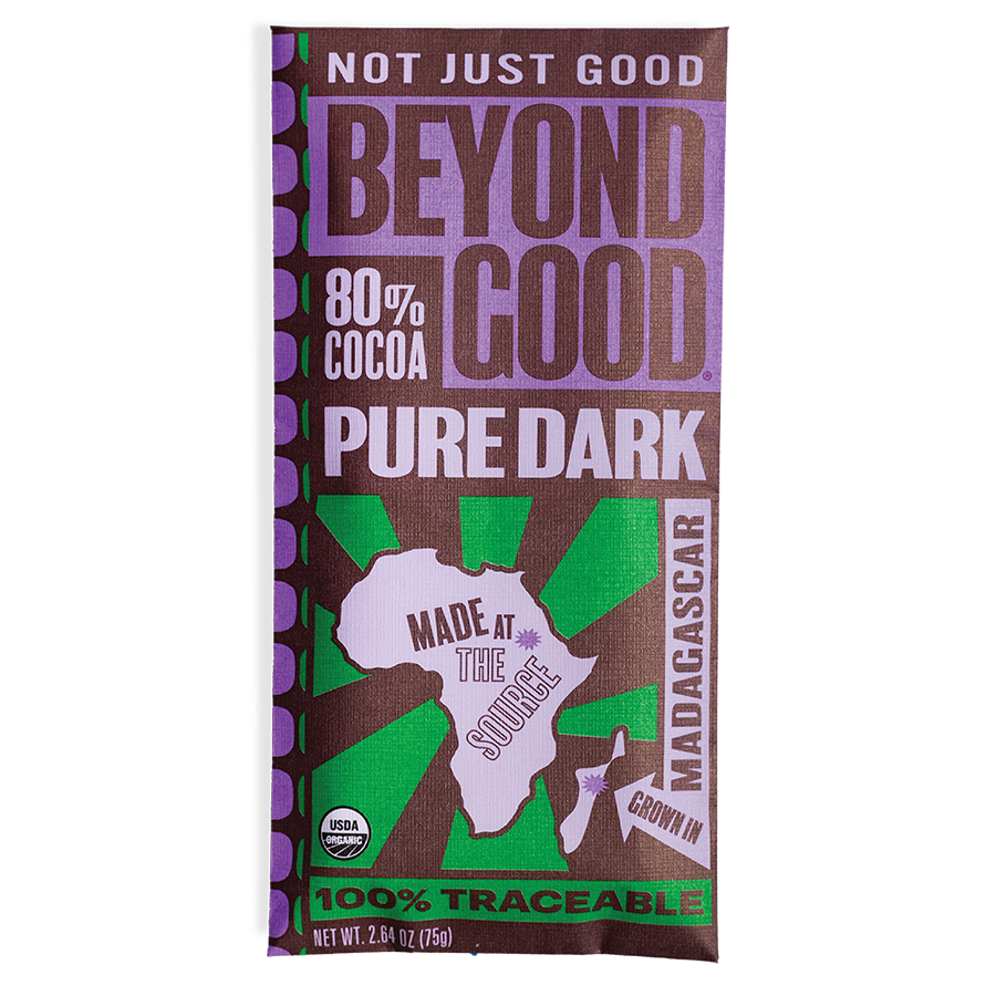 Beyond Good Pure Dark Chocolate 80% Cocoa