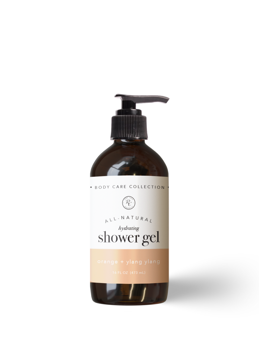 Rowe Casa Shower Gel 16 oz Orange + Ylang Ylang