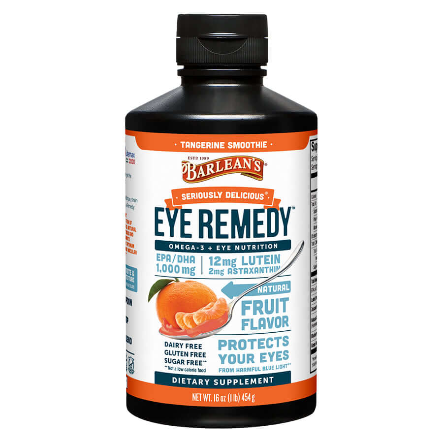 Barleans Seriously Delicious Eye Remedy Tangerine Smoothie 16 oz