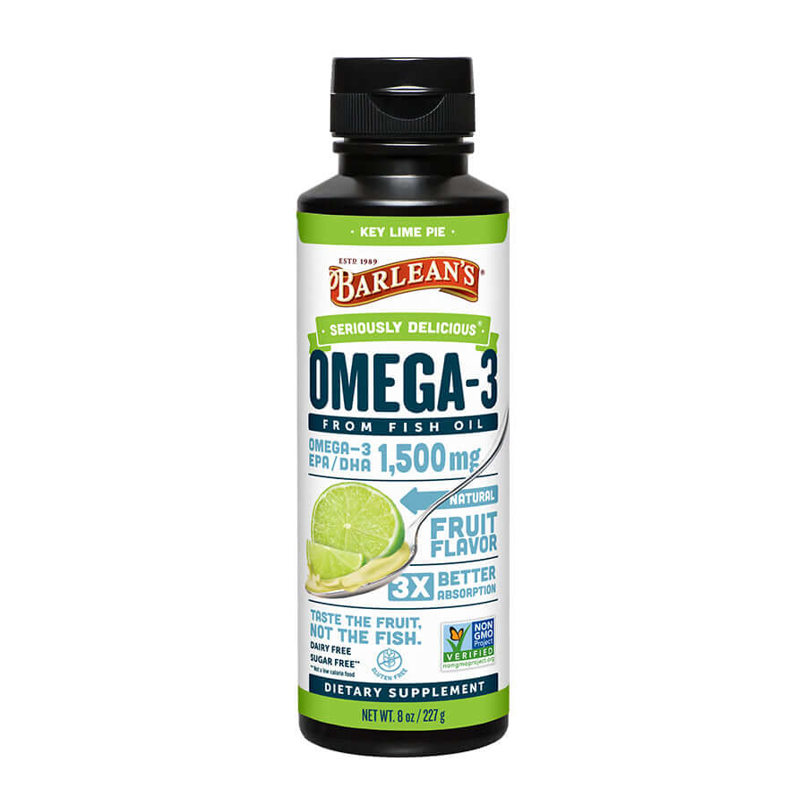 Barleans Seriously Delicious Omega 3 Fish Key Lime Pie