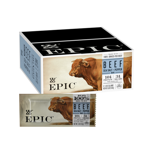 Epic Beef Sea Salt and Pepper Bar